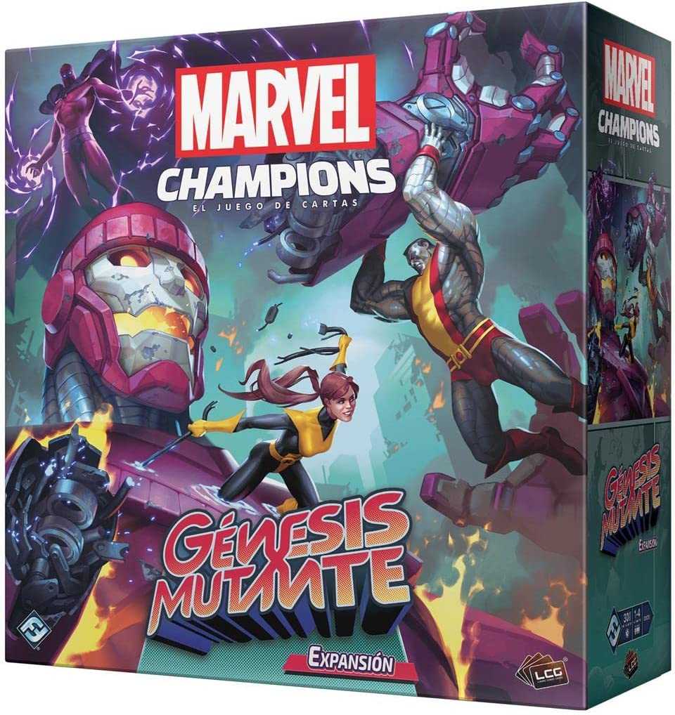 Marvel Champions el juego de cartas Génesis Mutante expansión pack de héroe estrategia