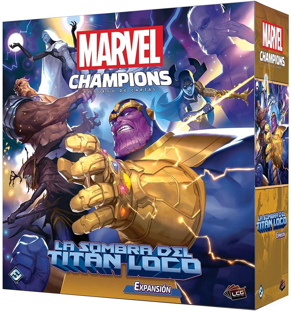 Marvel Champions - La sombra del titán loco - Juego de Cartas en Español