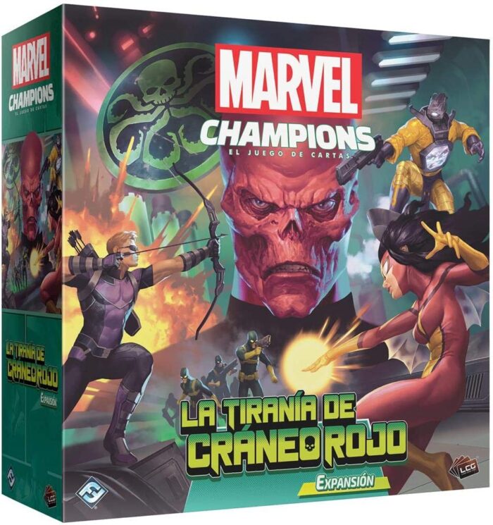 Marvel Champions - La Tiranía de Cráneo Rojo - Juego de Cartas en Español