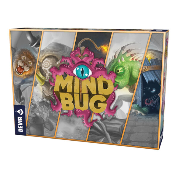 caja frente juego mindbug